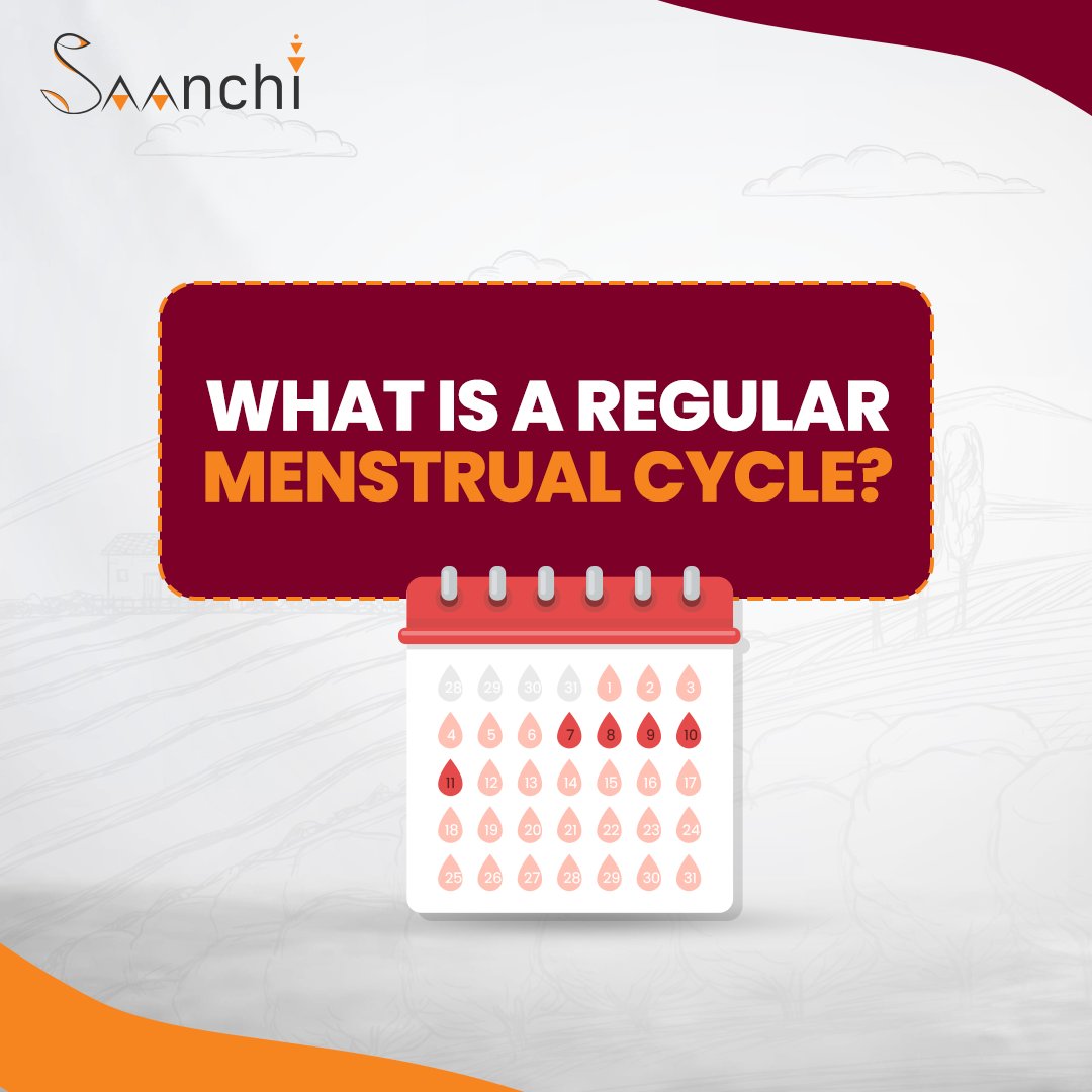 'Every month, our bodies go through a natural and miraculous process known as the menstrual cycle. It's a reminder of our strength, resilience, and connection to the cycle of life.

#MenstrualCycleMagic #EmbraceYourFlow #CycleOfLife #saanchi