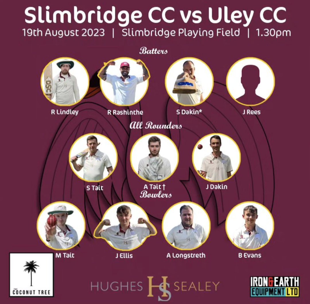Today we welcome @uleycricketclub to the SCG. A bit of rain overnight but not expecting any delays in play. Team news below #uppabridge