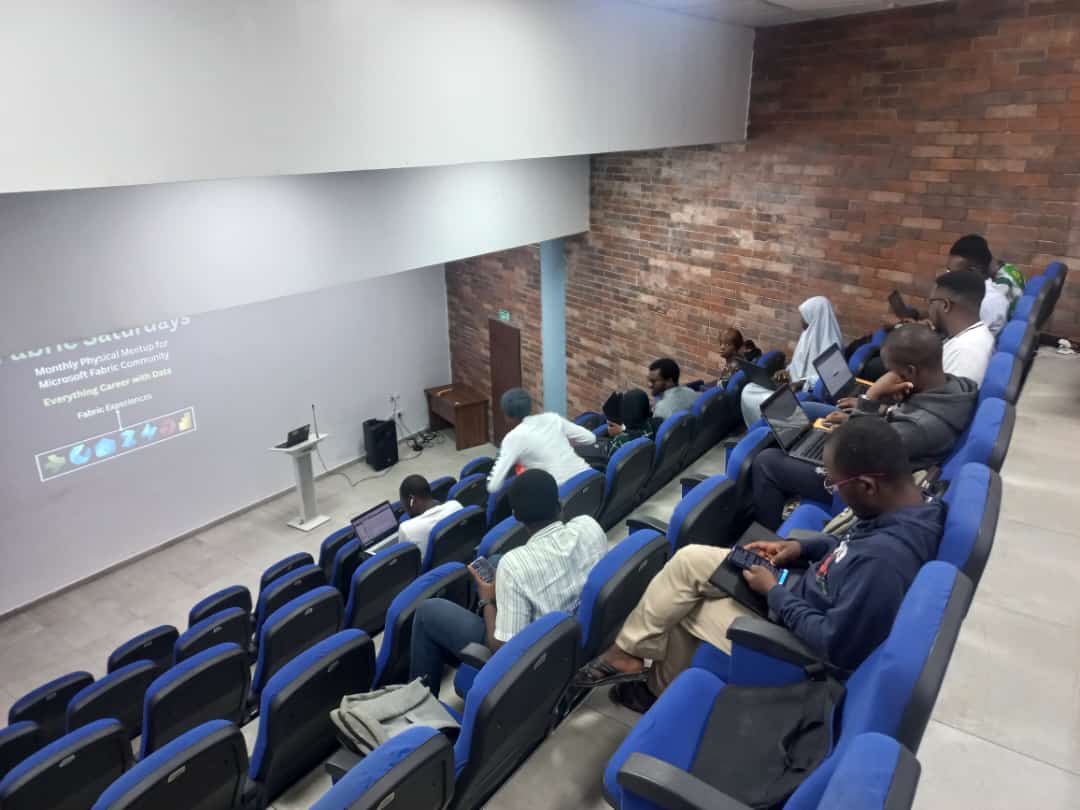 Pelumi_Analyst's tweet photo. We are here!
Fabric Saturdays.
Join us - 48/50 Isaac John Street, GRA, Ikeja.
#microsoftfabic https://t.co/CCSsqKSFrS