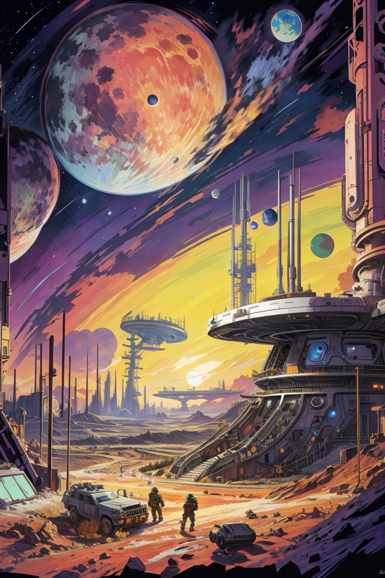#AIArtwork #SpaceColony
