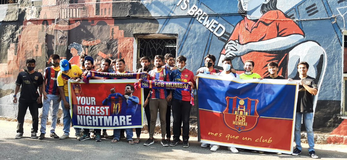 fcbmumbai's tweet photo. Throwback to FCB Mumbai x Budweiser event for #Messi600 🥺❤️‍🔥
What an event that was https://t.co/Q8s12iVnYm