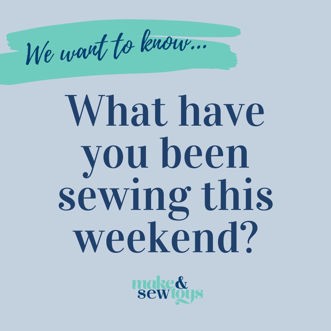 Make & Sew Toys tweet media