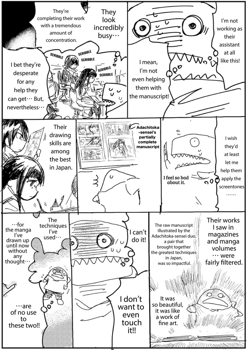 fermat_ryori's tweet photo. The story of my teachers. ①
ー YUGO KOBAYASHI
#Noragami #FermatsCooking #Aoashi https://t.co/Jj0hzVu4QT