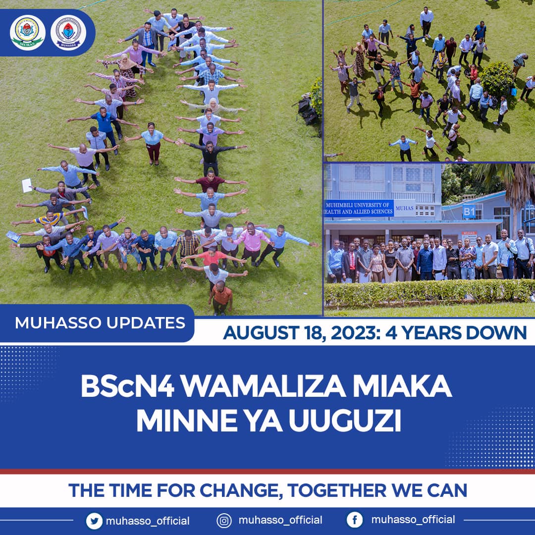 muhasso1's tweet photo. 📢📢Pongezi kwa Wahitimu wote wa Kada ya Uuguzi (Bachelor of science in nursing)  baada yakumaliza miaka minne yakusoma Chuoni

✍Safari ilikuwa ndefu sana lakini hatimaye Chenye mwanzo lazima kiwe na Mwisho

🎓🔊🧑‍🎓Congratulations BScN Class of 2023 https://t.co/Gh35GvfaEe