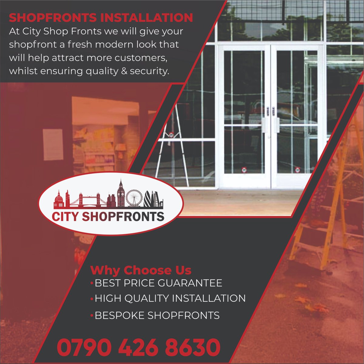 City_Shop_Front's tweet image. #ShopfrontsInstallation
 #StorefrontDesign 
#CommercialEntrances
 #ShopfrontRenovation
#GlassStorefronts

cityshopfrontslondon.co.uk
Elevate your storefront with City Shopfront's expert installation services. Transforming spaces, creating inviting entrances