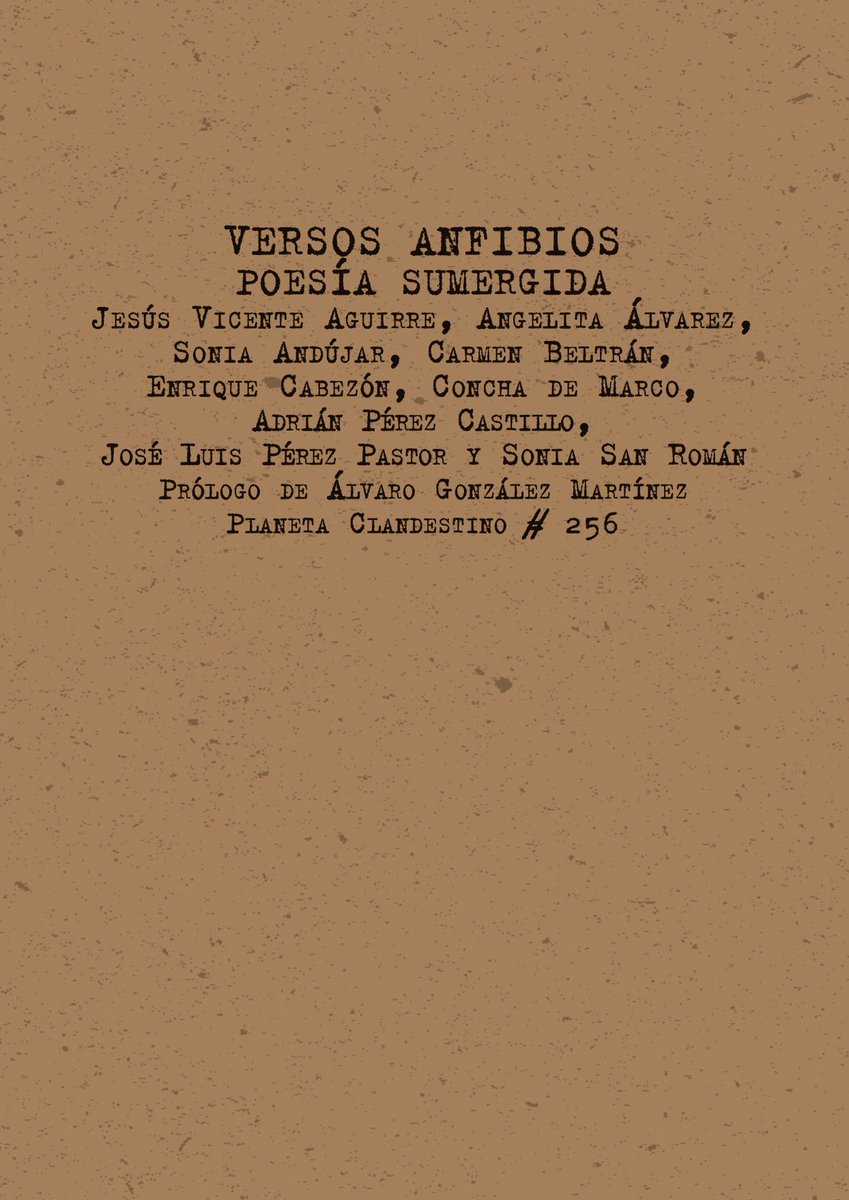 Llegó el día… Esta tarde, a las 20:00 h, en el pantano de Pajares, en la zona debajo de San Andrés, presentaremos esta maravilla de antología llenando el embalse de poesía, de memoria y de futuro. Gracias al ayto. de Lumbreras y a @4deAgosto1 por este #agostoclandestino ❤️