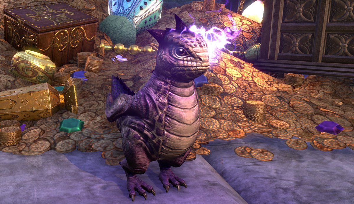 Tianlein_'s tweet image. #ESO Giveaway🎁 (PC/XBOX/PS)
💜Purple Guar
💚Torchbug
💙Necrom + base game
💛1500 Crowns
❤️Red Guar

☑️Like &amp;amp; Follow &amp;amp; Retweet
☑️Comment: Platform+server+prize of your choice
❔Join the family: twitch.tv/tianlein

GIVEAWAY END: 21.August 2023 - 8 AM CEST, 3 Winners