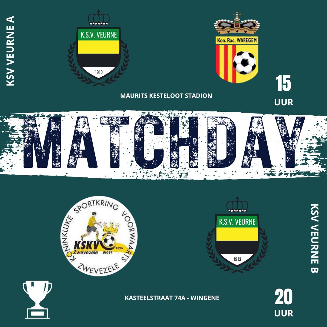 ⚽️ MATCHDAY 💛💚 #ksvveurne