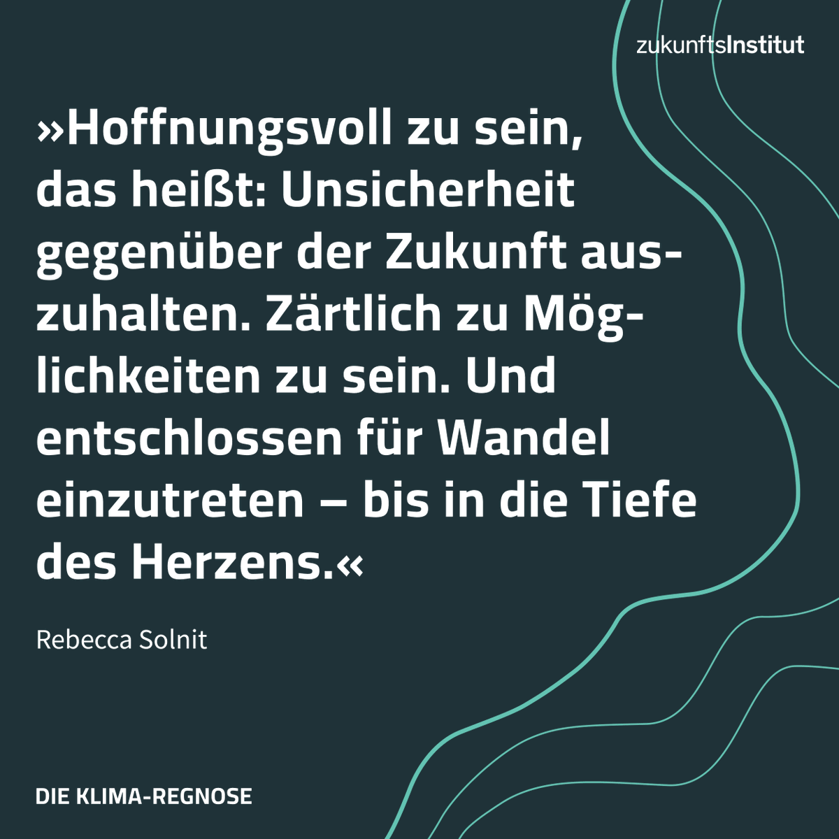 Eine zentrale Frage der Klima-Regnose lautet, wie #Zukunft in unseren Köpfen entsteht. Wie können wir mit Gefahren und Krisen umgehen lernen? Und was erwartet Individuen, Gesellschaften und die Zivilisation, wenn wir den Wandel konstruktiv gestalten?