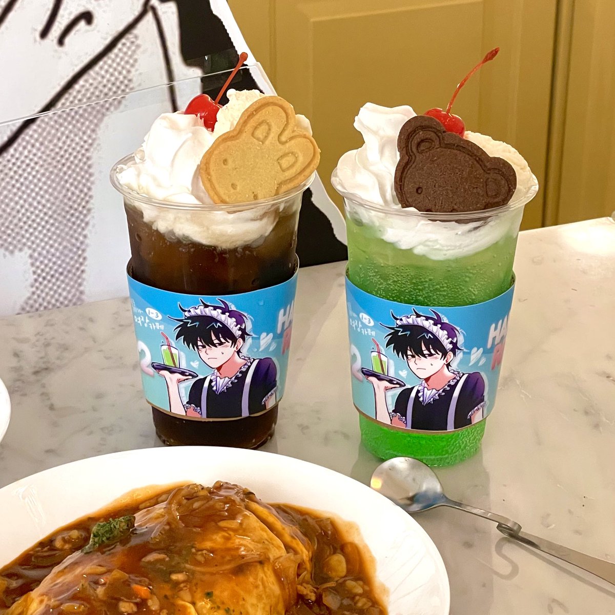 HBDritsu's tweet photo. -------------:: BEST MENU ::-------------
:*:･｡,☆ﾟ숲의 곰돌이 할짝할짝 소다 :*:･｡,☆ﾟ
                                     &amp;
♡･:*:･｡꿈꾸는 토깽이 깡총깡총 콜라♡･:*:･｡
------------------------------------------- https://t.co/dFrI3nqOM9