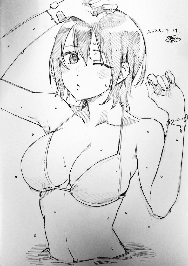 原稿以外の絵を久しぶりに描いた気がする白水着子さん2023 