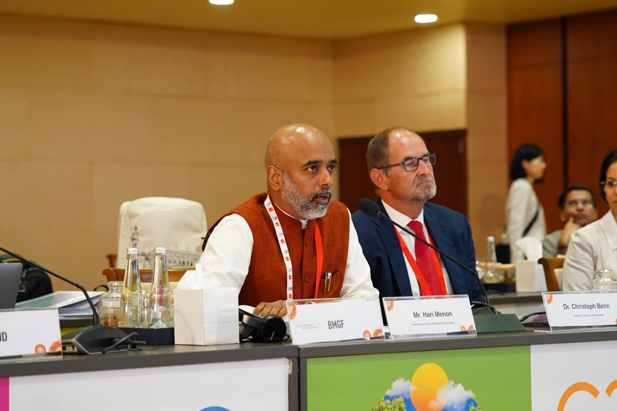 Better coordination of digital health initiatives increases the chance of building stronger systems that work for all: Mr. Hari Menon, Country Director @gatesfoundation at the 'Digital Health Innovation & Solutions to aid Universal Health Coverage & Improve Healthcare Service…