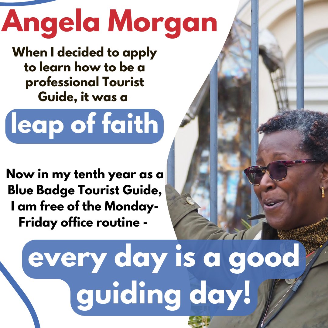Angela made that leap of faith and has been one of #britainsbestguides in #london for 10 years, she is also a #Lambeth Tour Guide with a passion for the history of #Brixton  and the surrounding areas. There are 32 boroughs in London which one fascinates you? Apply now link in bio