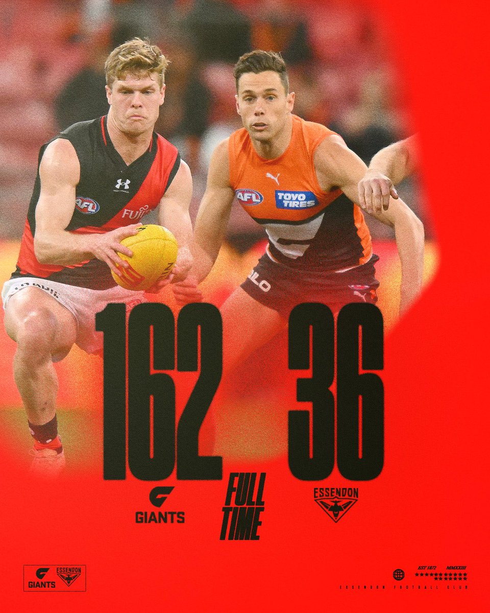 essendonfc's tweet photo. FT. https://t.co/nbrkk6zvw1