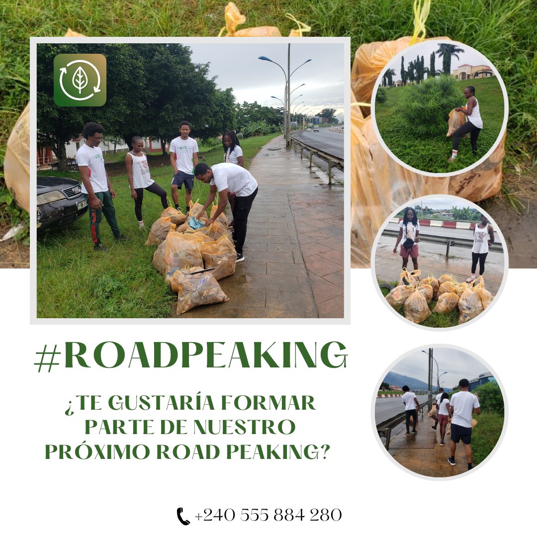 ¡Increíble mañana de #roadpeaking con un grupo comprometido por el medio ambiente! 🌍🌿
 ¿Quieres unirte a la próxima quedada? ¡Deja un comentario y únete a esta increíble iniciativa! 👥💚 #RoadPeakingResponsable #PlásticosBiodegradables #UnidosPorElPlaneta