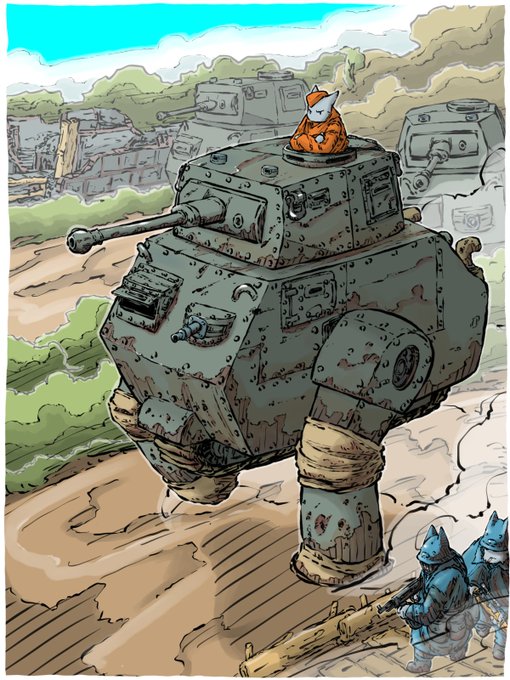 「helmet tank」 illustration images(Latest)