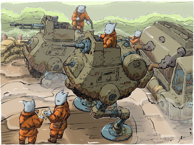 「ground vehicle soldier」 illustration images(Latest)