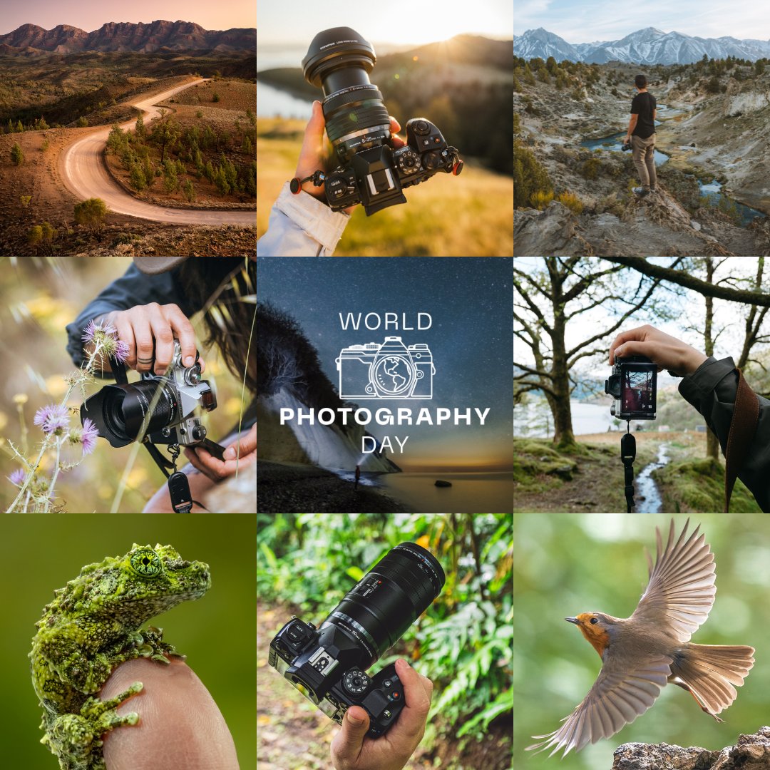 ¡Feliz día mundial de la fotografía! 📸 ¿Cómo lo celebrarás tú y tu cámara?

No olvides que  hoy tenemos  talleres online y  entrevistas exclusivas durante todo el día. 

¡No te las pierdas! → events.eao.omsystem.com/world-photogra… día-2023

#OMSYSTEM #WorldPhotographyDay