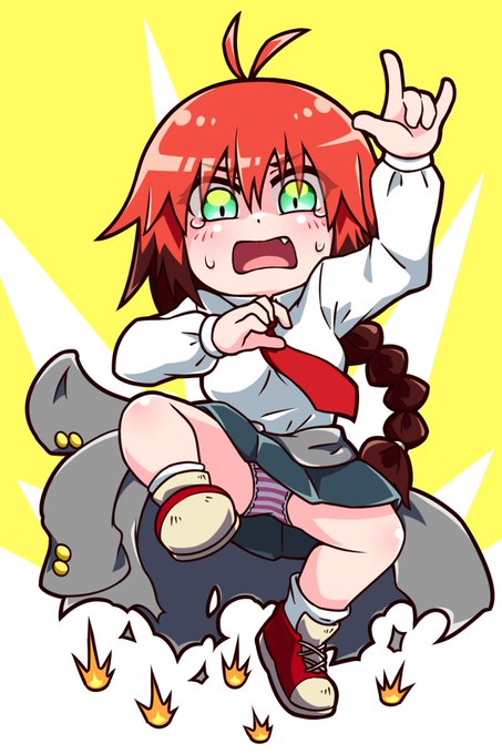 何となく没ちゃん再掲
これくらいのデフォルメ具合が一番好きだ 