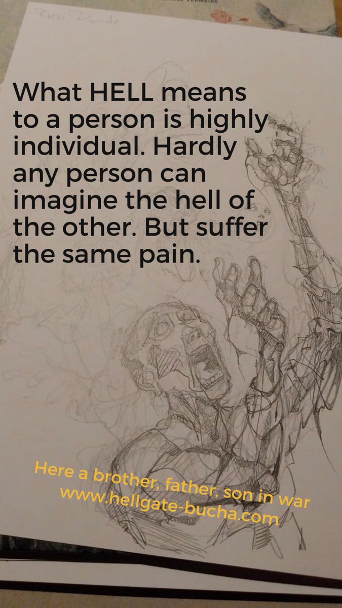 What HELL means to a person is highly individual. Hardly any person can imagine the hell of the other. But suffer the same pain.
Here a figure from our Hellgate-Bucha.
#war #WeStandForUkraine #ukraine #hell #Art #noAI