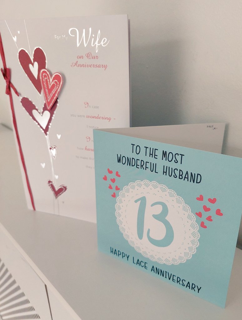 ClareOl00782662's tweet image. After a busy week of packing up the ward, it's time to celebrate &amp;amp; relax !. Happy 13th wedding anniversary to this amazing person who puts up with me &amp;amp; supports me !!! ❤️😊🥂💐