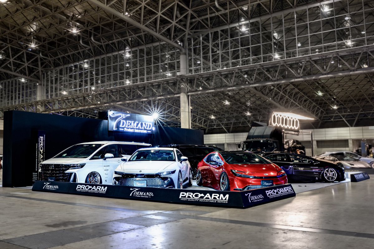 tanaka_tdm's tweet photo. A-MESSE TOKYO 2023
#A_MESSE
#エーメッセ
#tdemand #ssr #nitto #pitinnegishi #hjsgroup #pitbull #blstyle #mansfactory #幕張メッセ
#40alphard #40vellfire #60prius
#crowncrossover #a90supra https://t.co/WnfHQbcG53