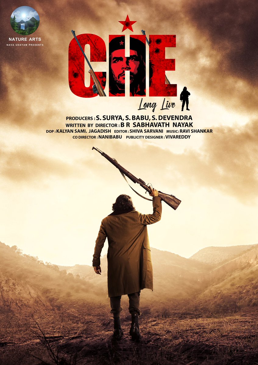 DAYYALAASHOK's tweet photo. "Che" Movie Poster Launched by Dr. Aleida Guevara, Daughter of Che Guevara
#Che #Chemovie #CheguevaraBiopic
#AleidaGuevara
Music :#Ravishankar
Producers : #Surya #Babu #Devendra
Director : #BRsabavatnayak
#Vivaposters
@Balaraj58556141 @dayyalaashok https://t.co/H2xocQGCVt