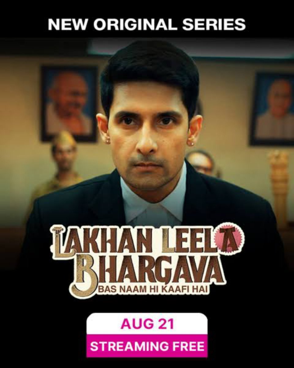 New Series #LakhanLeelaBhargava Streaming From 21st August On #JioCinema.

Starring: #RaviDubey, #Sanvikaa, #SonaliSachdev, #BhuvneshMann, #AkshayJoshi, #AriahAgarwal.

#JioCinemaSeries #WebSeries #OTTUpdates #MovieSpy

Follow @MovieSpyy For More Latest Entertainment Updates.