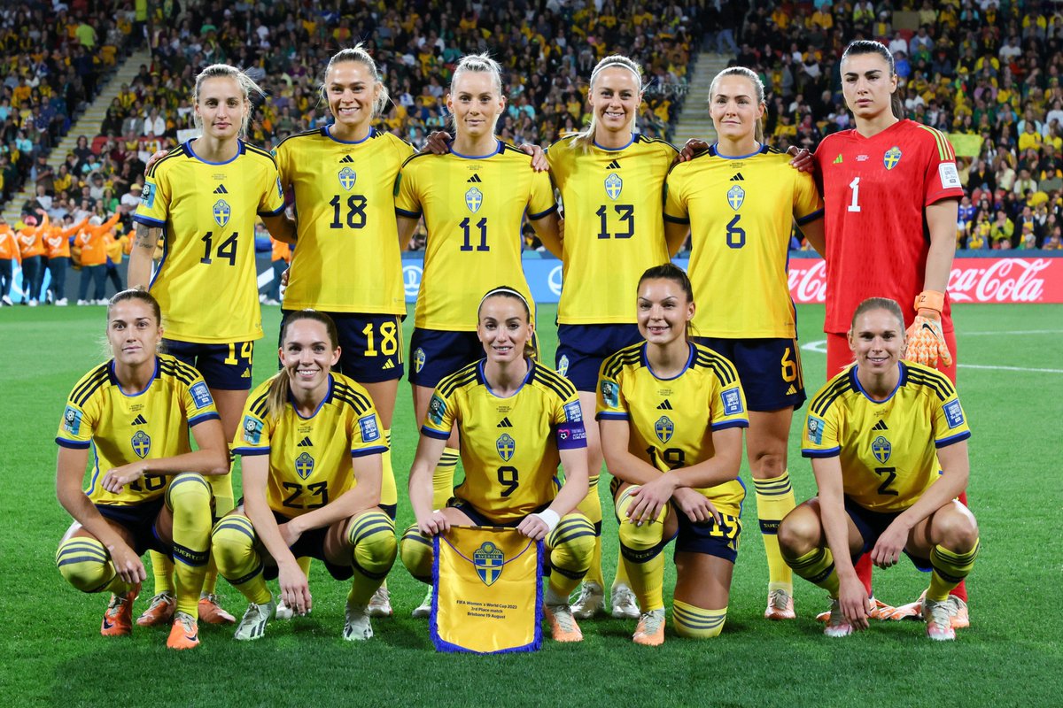 Sweden have now finished third place at the Women's World Cup more times than any other nation in the tournament's history (4), their fifth top-three finish overall: 🥉 1991 🥈 2003 🥉 2011 🥉 2019 🥉 2023 Only the USA have finished in the top three more often. 🫡 #FIFAWWC