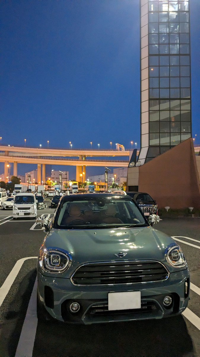 kito401's tweet image. 大黒トイレ休憩

#MINI #CROSSOVER #COOPERD #F60