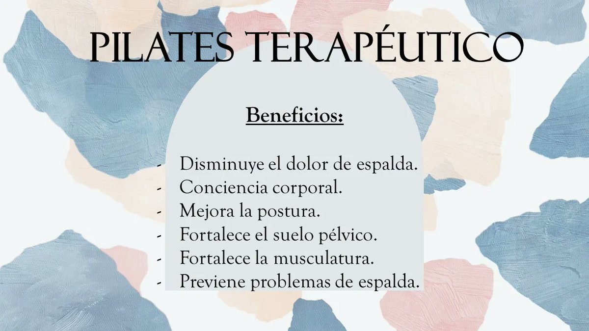 KiroFisio's tweet photo. En septiembre empezamos las clases de Pilates Terapéutico en Kiro Fisioterapia!!!!
Es un buen momento para cuidar de tu espalda. Las clases son reducidas (3 o 4 personas máximo) y serán de 50 minutos. #animate #eshoradecuidarse #espaldasana #pilates #ejerciciocontrolado https://t.co/9JvMhPSWGx