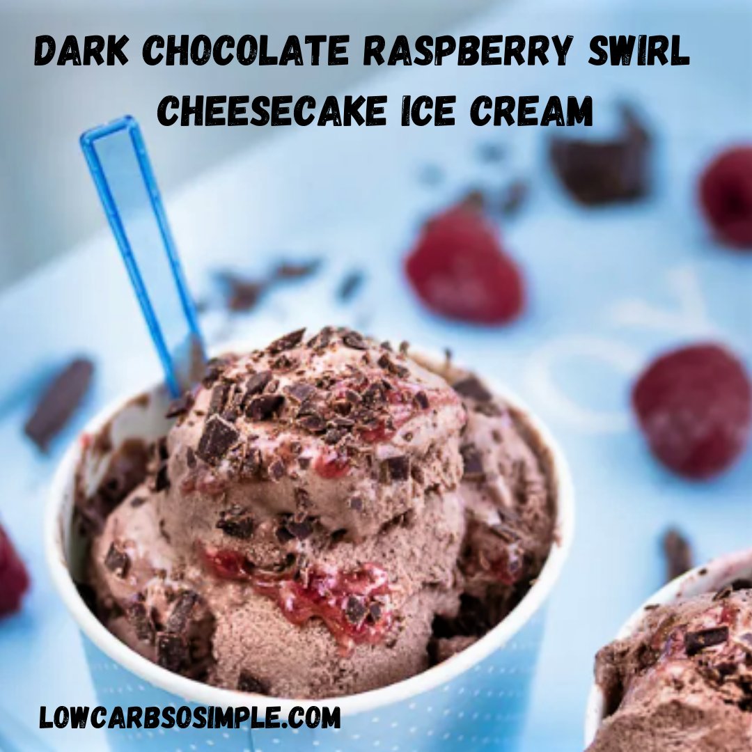 lowcarbsosimple's tweet image. Ready for a yummy ice cream recipe?

My Dark Chocolate Raspberry Swirl Cheesecake No-Churn Ice Cream is easy to make.   

No ice cream maker is needed!

Find my recipe here: lowcarbsosimple.com/dark-chocolate…

#icecream #raspberrychocolate #lowcarbicecream #lowcarbsosimple