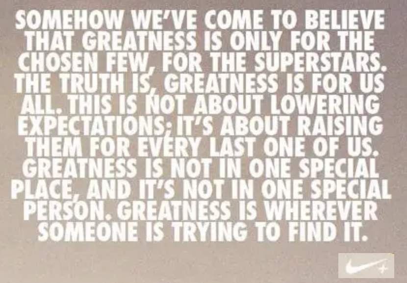 "Being relentless means never being satisfied. 
It means creating new goals every time you reach your personal best. 
If you’re good, it means you don’t stop until you’re great. 
If you’re great, it means you fight until you’re unstoppable." - Tim Grover
