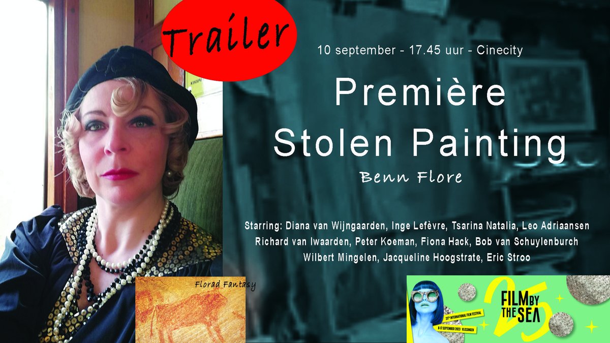 bennflore's tweet photo. Stolen Painting première Film by the Sea, 10 september Vlissingen. Trailer:  https://t.co/ckemzzzVHy —- #film #FilmFestival #fbts https://t.co/19H8MkV1mr