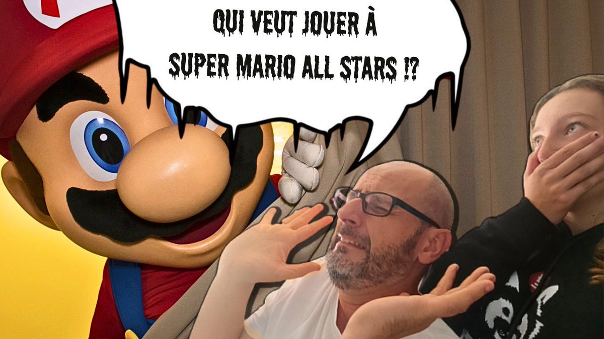 Avec Chloé, on a craqué sur Super Mario All Stars sur Super Nintendo . U premier best-of de nos moments de craquages : youtu.be/igBCapD3BBY
#fail #bestof #MarioBros
