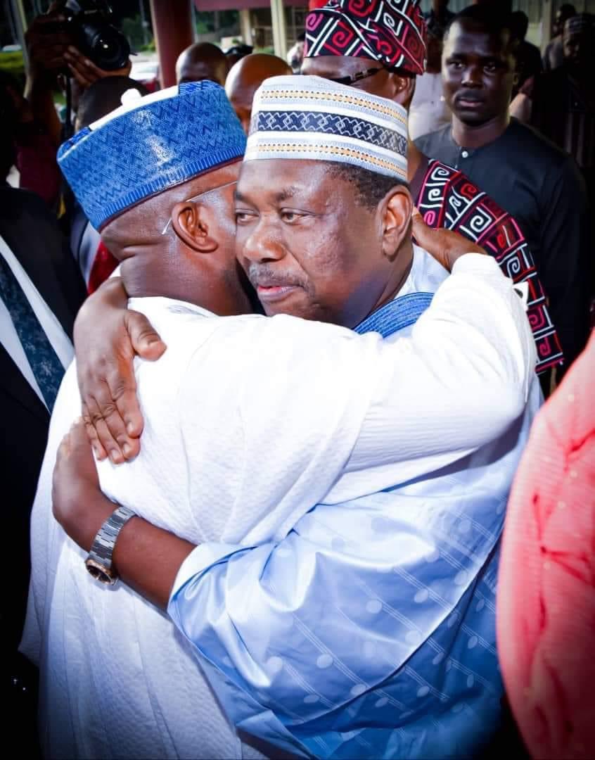 OfficialGYBKogi's tweet photo. Hearty congratulations once again to my dear brother and friend H.E Senator @SGFAkume.

You are a refined, committed and trustworthy leader with an excellent service record. I wish you the best as you serve our great Nation, Nigeria 

God bless the Federal Republic of Nigeria 🇳🇬 https://t.co/t0599bs9dZ
