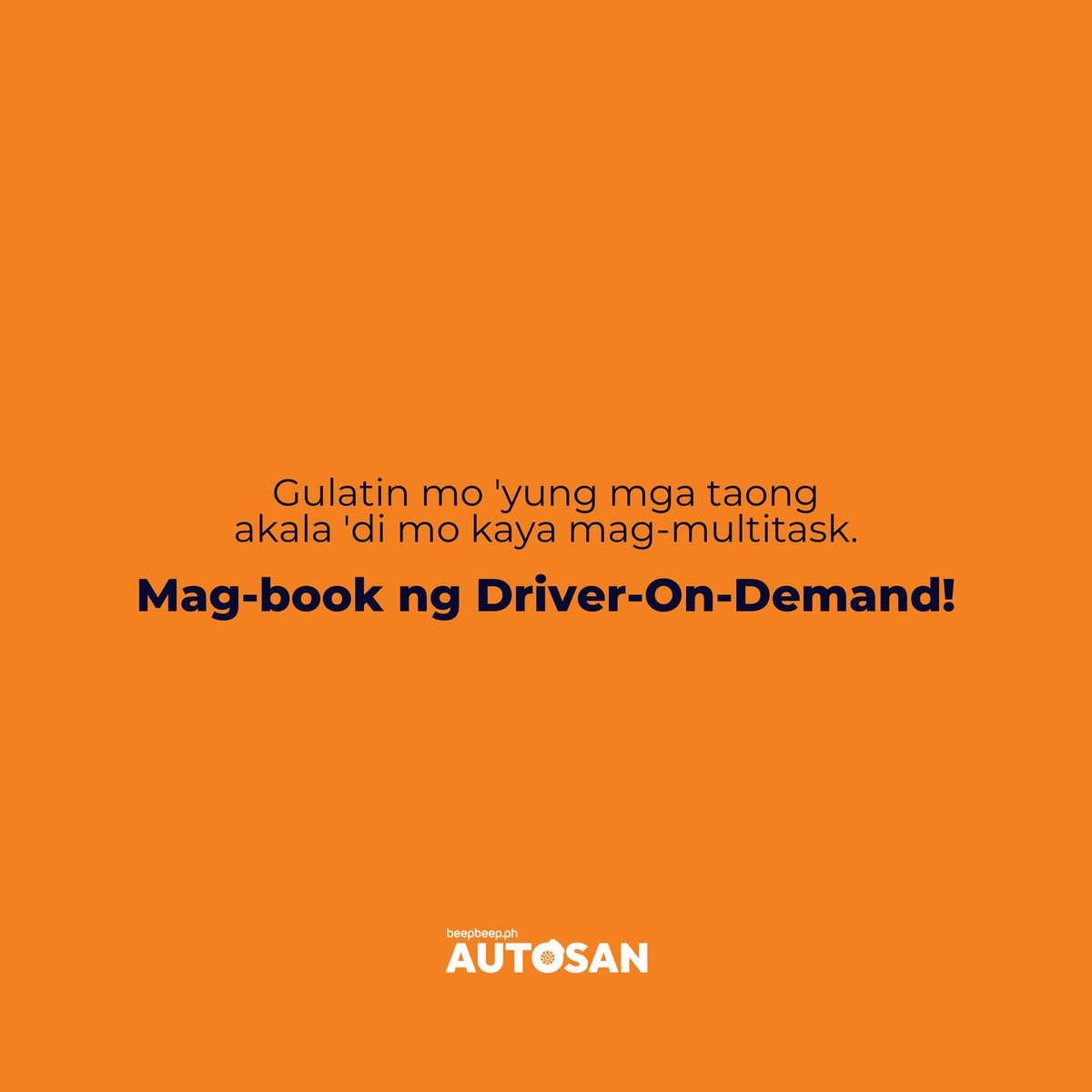 usebeepbeep's tweet image. Kayang-kaya ang multitasking basta naka Driver-on-Demand with beepbeeep! 😎

Finish all your errands with the help of our Driver-on-Demand! Book now at beepbeep.ph for the ultimate convenience!  

#AutoSan #Beepbeepph #DriverOnDemand #CarSevices