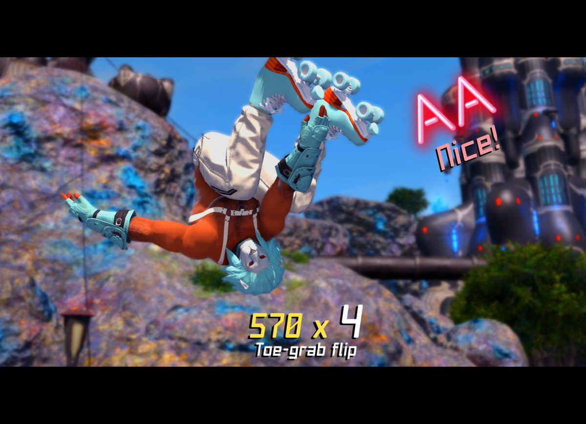 VFrostXIV's tweet photo. pt 2 of the Jet Set Radio / Bomb Rush Cyberfunk inspired set

#GPOSE ▫ #GPOSERS ▫ #GSHADE ▫#XIVPHOTOS ▫ #FFXIVRP ▫ #FFXIV ▫ #BARA ▫ #GAY https://t.co/6JwG5Xki7P
