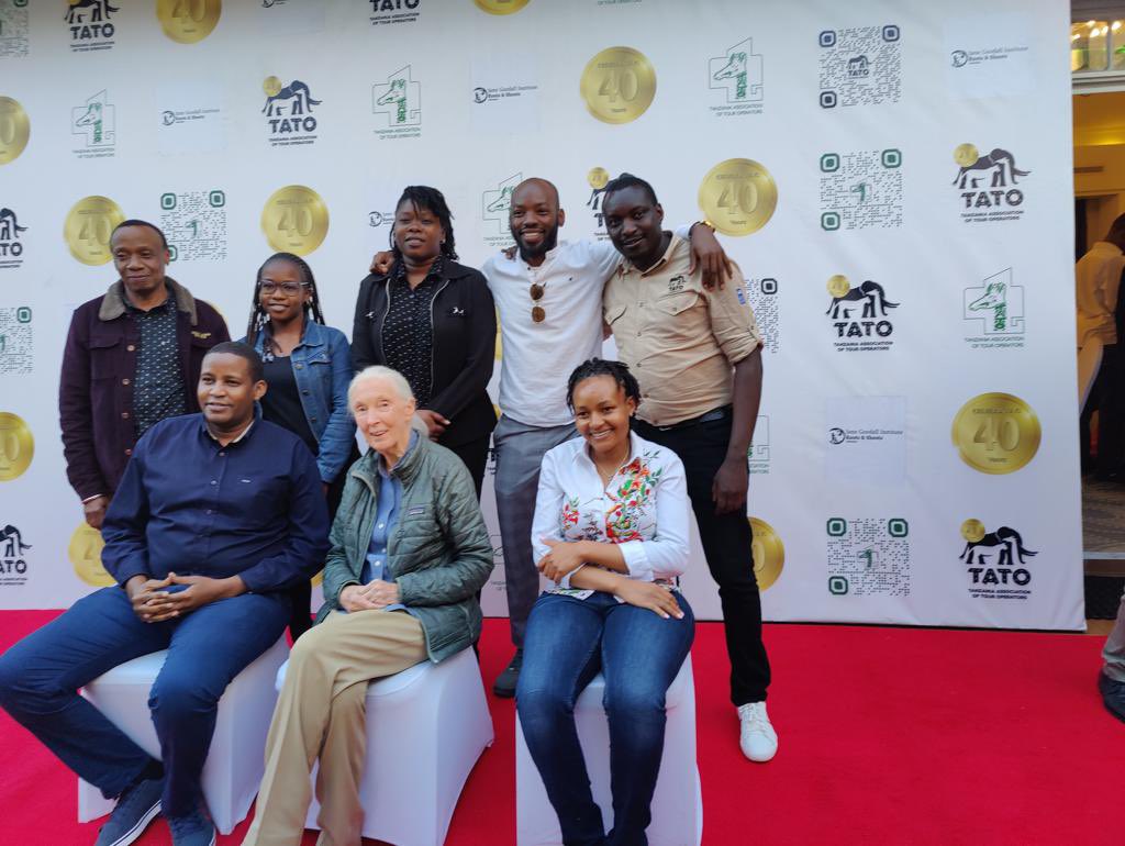 tatooffice's tweet photo. The World-renowned ethologist and conservationist Dr. Jane Goodall, has flag off a maiden among the coming  40 events planned as part of the TATO’s 40 years anniversary to celebrate the incredible journey that seen tourism grow from scratch to $2.6 bn and counting at the moment https://t.co/y8BhayIomy