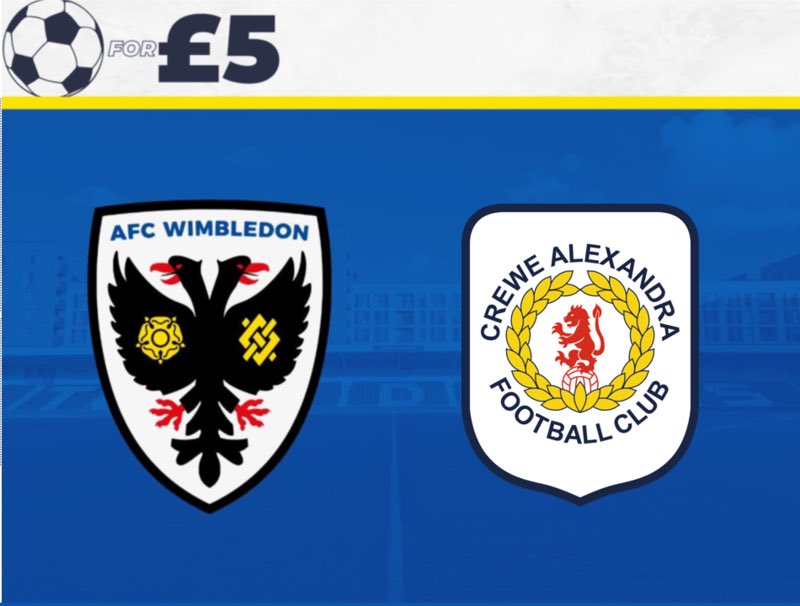 TravellingAlex's tweet photo. We have already sold over half a coach for #crewealex trip to AFC Wimbledon in September   

Remember - it's only £5 for all supporters to get into the game 

Coach travel information 
     £25 adults
     £15 U14s

Departure Times
0715 - Nantwich
0730 - Crewe
0745 - Sandbach https://t.co/p9gWuwiOvS