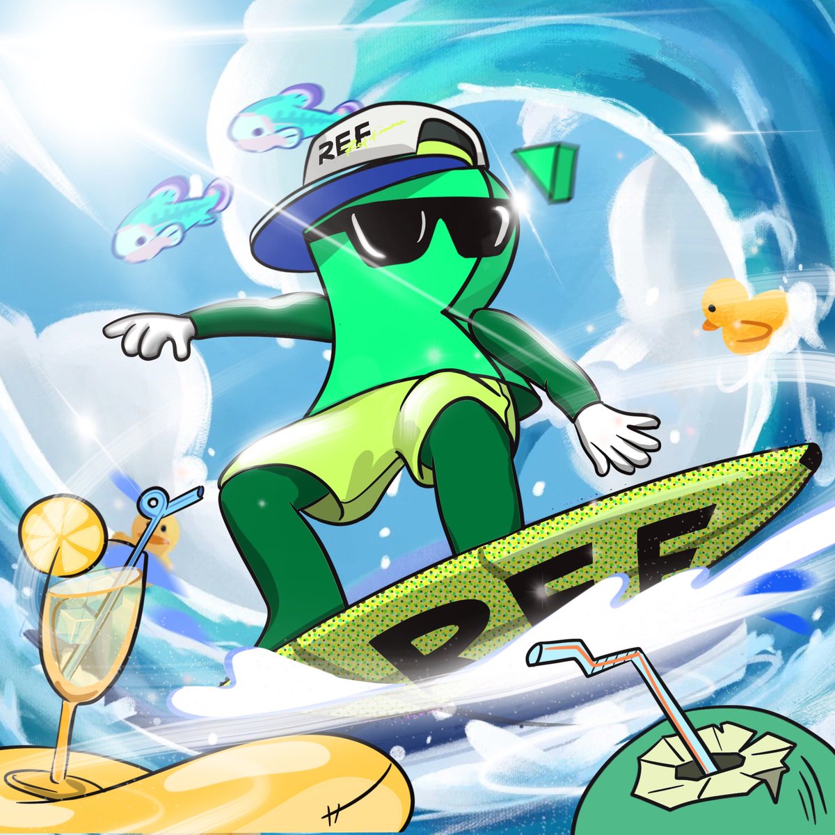 Let’s celebrate the last of summer, back to school is #NEAR but we still have a few days to bask in the sun 🌞

Tell us your best summer activity of 2023 in the comments, like and RT for a chance to win our #NFT 🌊🥥

10 lucky winners announced Monday!