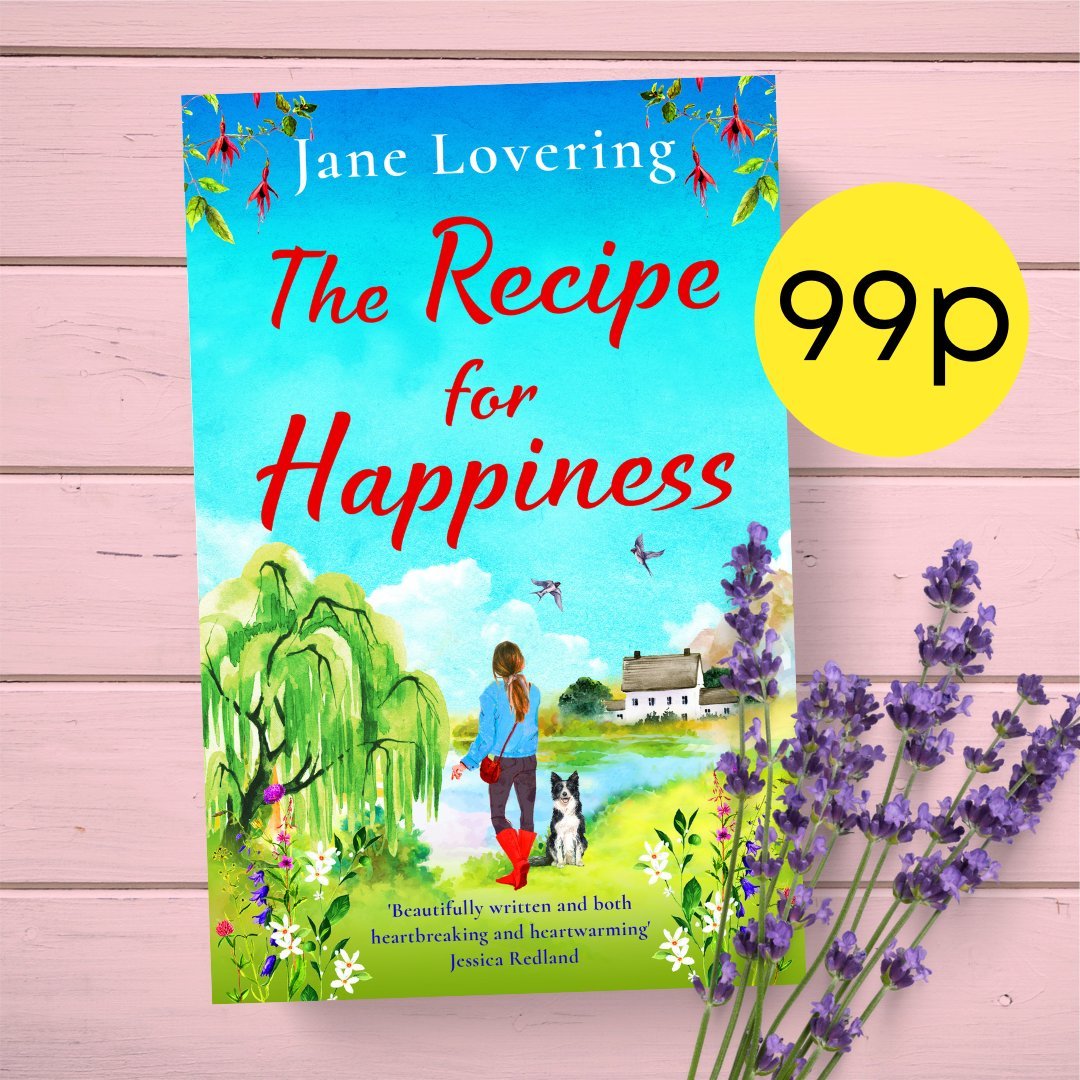 📢 DEAL ALERT 📢 #TheRecipeforHappiness, Jane Lovering's (@janelovering) brand new summer romance, is a @BookBub pick in the UK, Australia and Canada! Get your copy today: 🇬🇧 amz.run/70g6 🇦🇺 amz.run/70g7 🇨🇦 amz.run/70g8