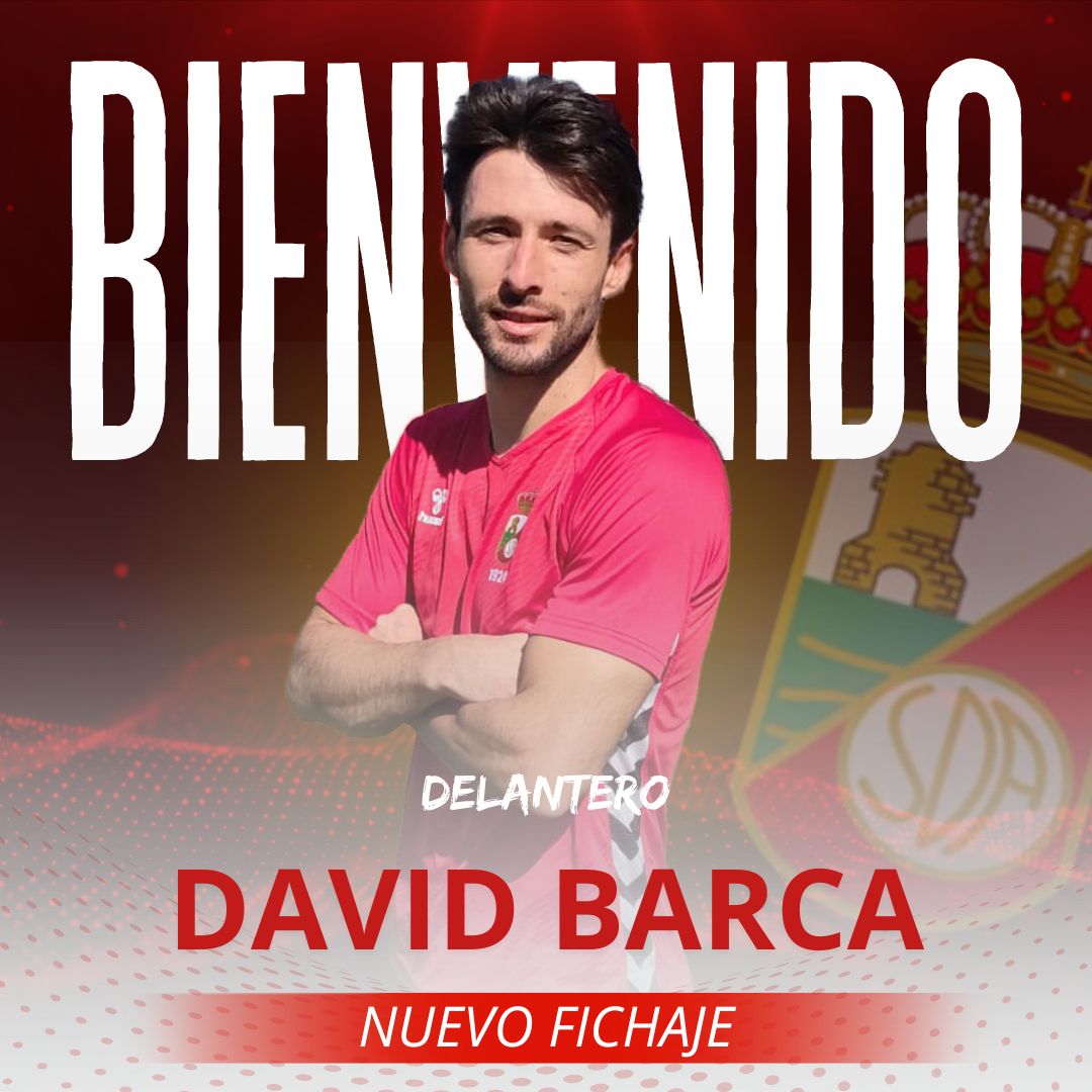 ‼️FICHAJE‼️

David Barca viene para sumar pólvora de la buena 🧨🧨

Un delantero de área con amplia experiencia en Tercera y Segunda B, llega tras su paso por el @formacvillarrub ⚽⚽

#VamosAlcala