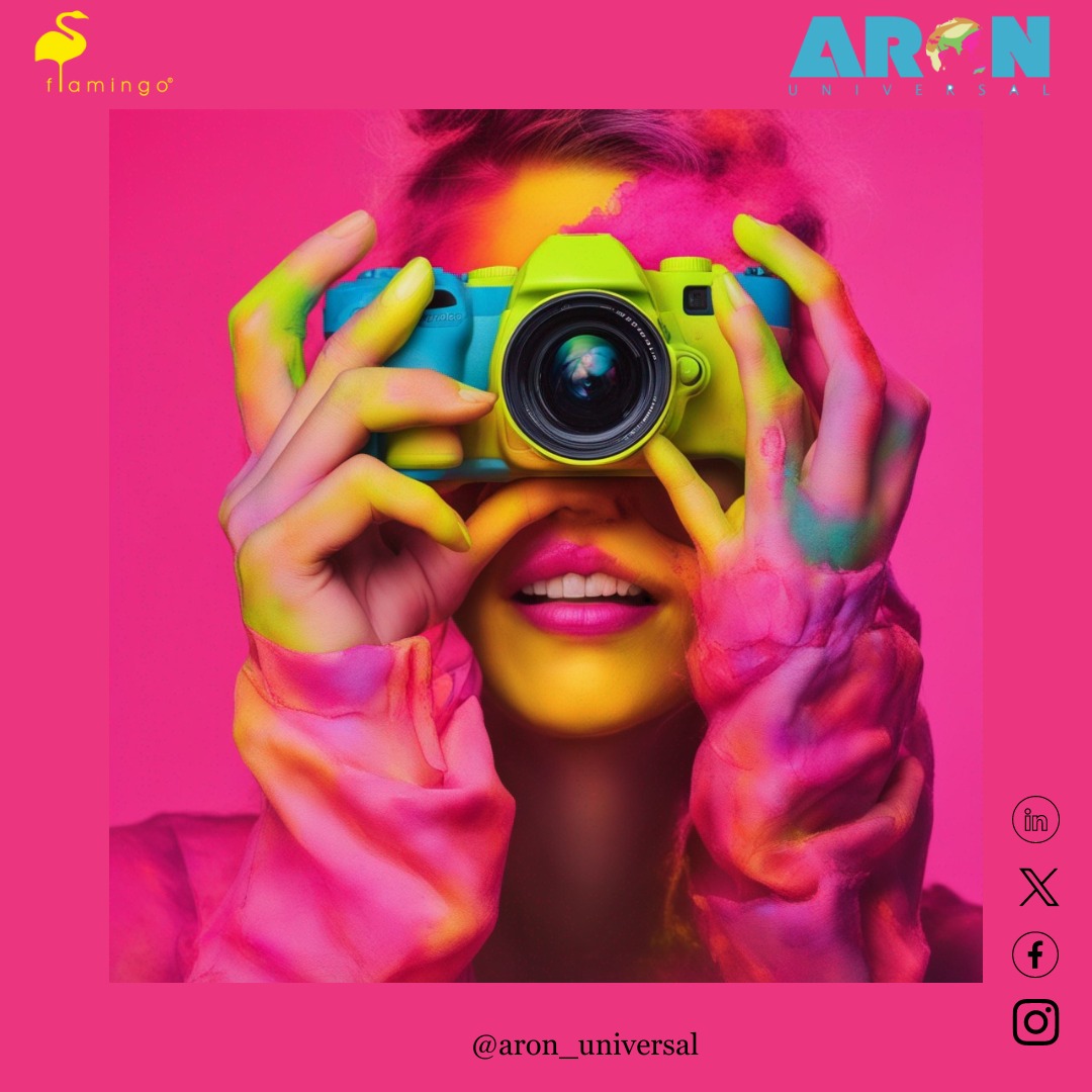 Celebrate National Photographer Day with Fluorescent Colors!

#nationalphotographyday 
#ARTS 
#flamingo 
#aronfamily