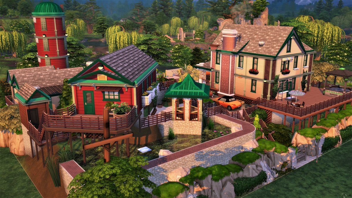 Gooden ta, Simmers,
Almost done with what I was working on...😁
Should be on the Gallery later today...8/19/23
#ShowUsYourBuilds #Sims4 #Simsnocc #Sims4builds #eacreatornetwork #TheSims4HorseRanch #Sims4CottageLiving
