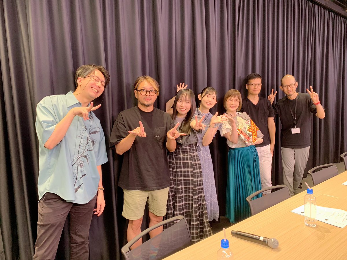 jyagamai's tweet photo. 「公開生放送！ボーダーブレイクのボ！
Last Runners」
ありがとうございました〜〜っ！！！

やっぱりボーダーブレイクたのしい！
もっともっとあそびたい！
とたくさん感じたイベントでした。

ほんとうにありがとうございました✨

#BBPS4
#ボーダーブレイクのボ https://t.co/EzLnKngMUQ