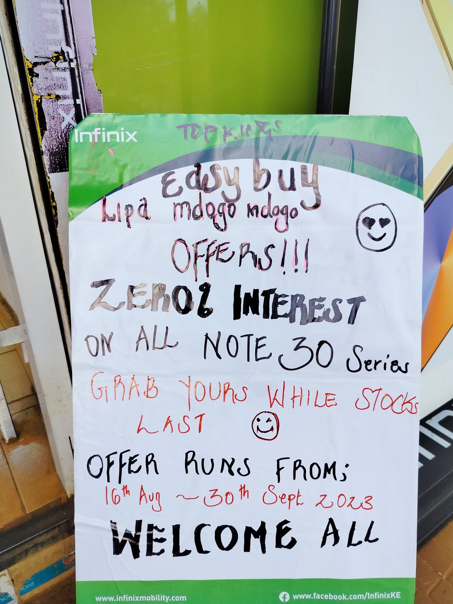 Emilangat's tweet image. Reason ya kukosa simu iko na camera mzuri ni gani?......
Zero deposit na #infinix #Note30series