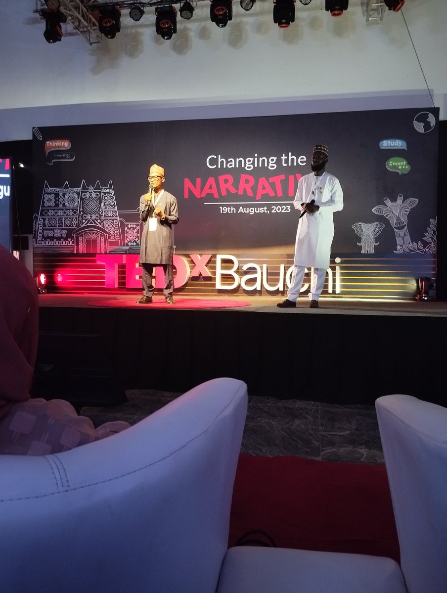 TEDx Bauchi happening live! 
#changingthenarrative
#TEDxBauchi 
#TEDxbauchi2023