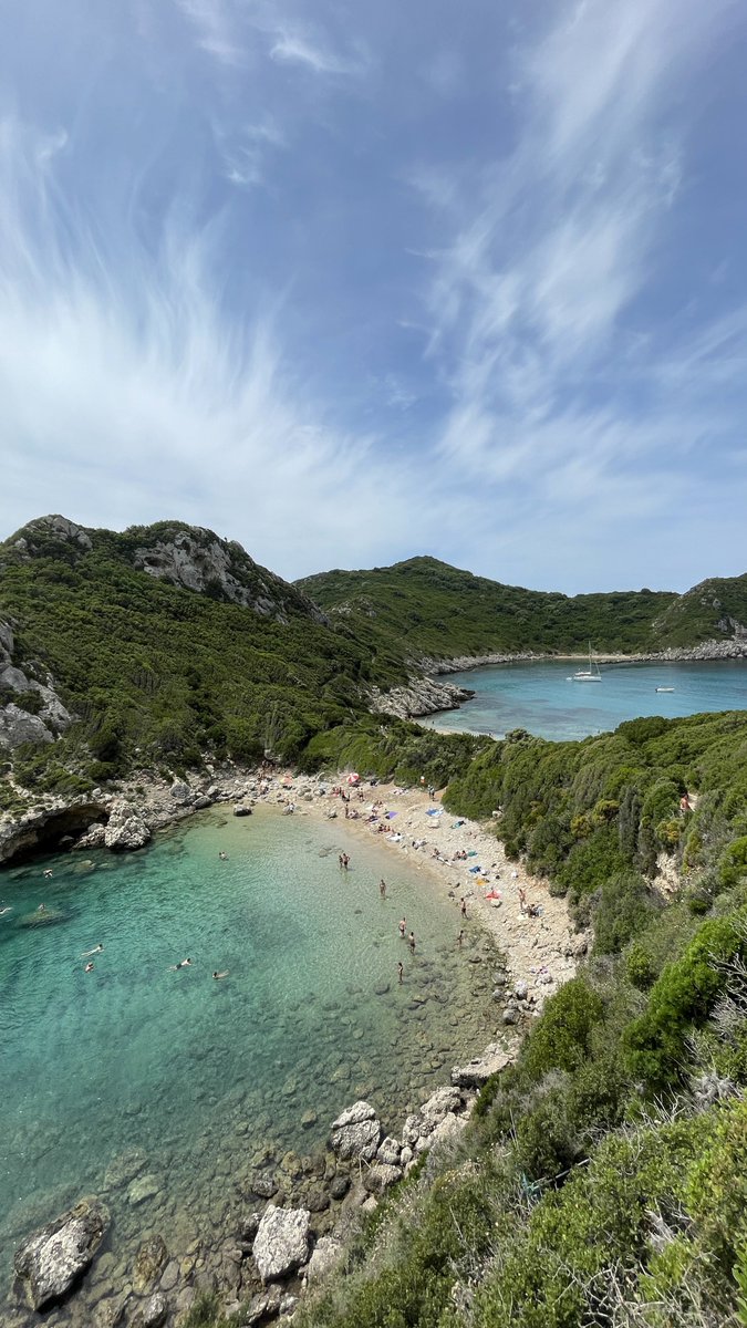 VisitCityTravel's tweet photo. Discover the hidden gem of Porto Timoni, Corfu 🏞️🇬🇷 A double beach delight separated by a lush green headland, offering breathtaking Ionian Sea panoramas. A true paradise for nature lovers and beach enthusiasts in Greece 🇬🇷
https://t.co/bbHjZ871aO

#PortoTimoni #Travel #Corfu https://t.co/UDa7bl80ZG