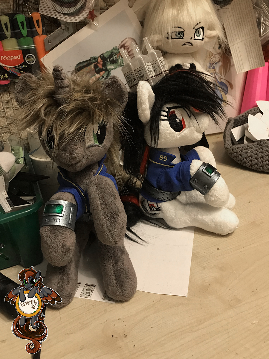 Had some blood pressure problems, but I'm getting back on track. Some new plushies.